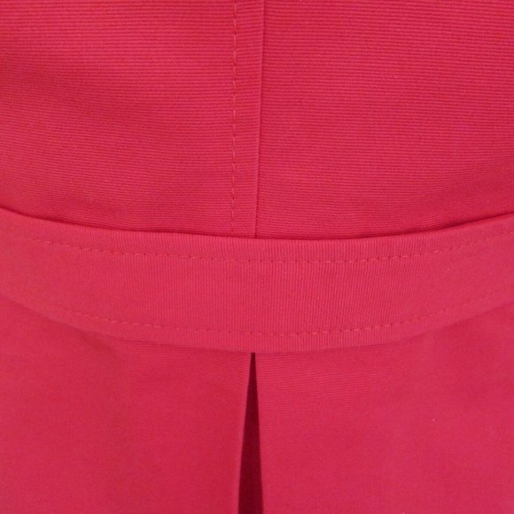 ANNE KLEIN BRIGHT RED COTTON BLAZER - SIZE 8P - Picture 5 of 12